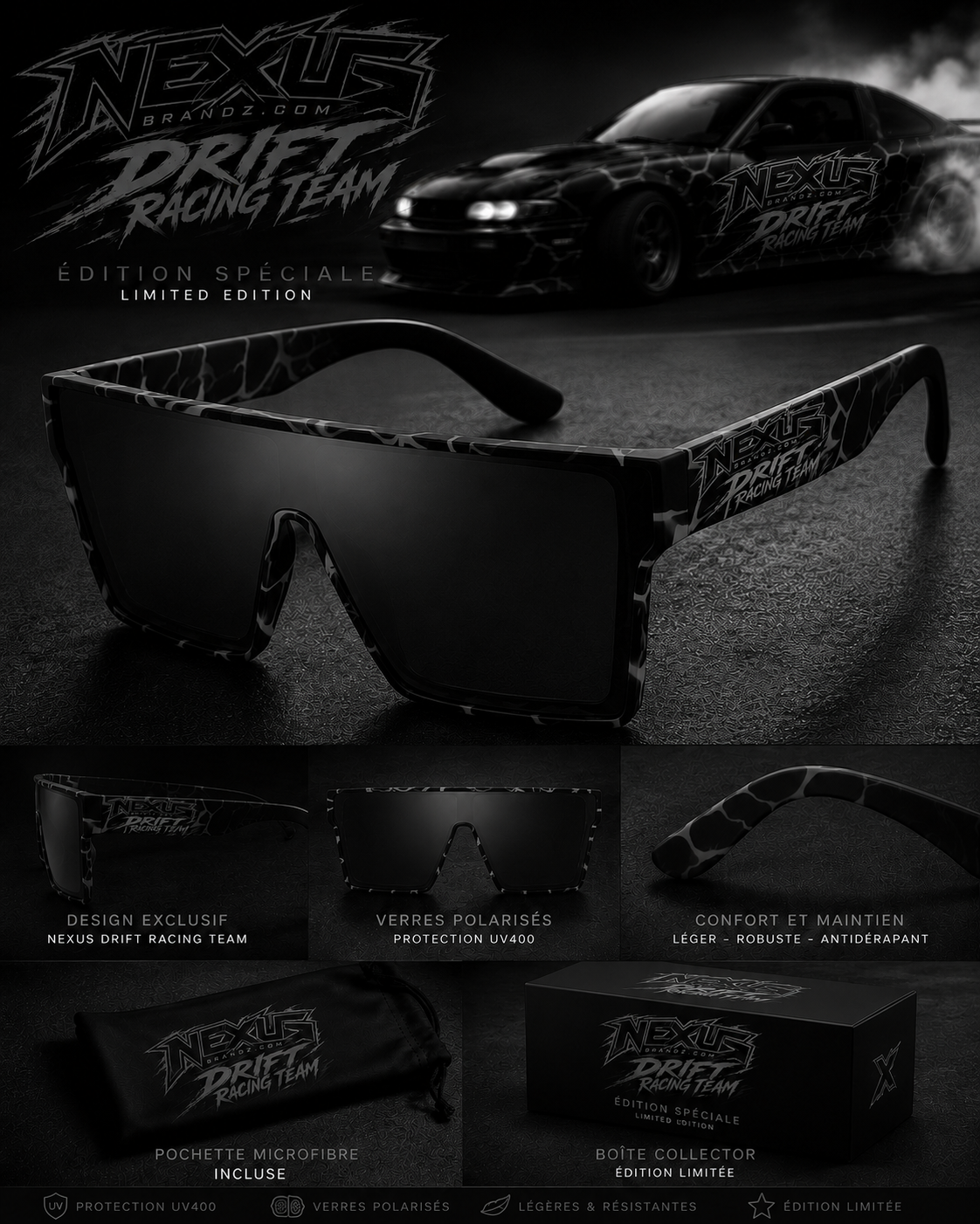 COSMOS DARKSOUL DRIFT RACING TEAM UV/400 ( pré commande )