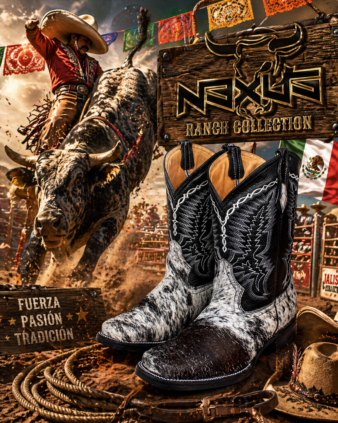 BUCKBULL WILD BOOTS/RANCH COLLECTION NEXUS BRANDZ ÉDITION SPÉCIAL!