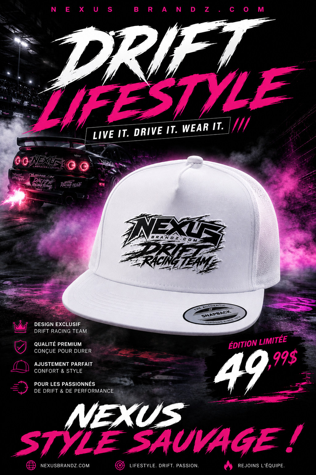Nexus White Drift Racing Team